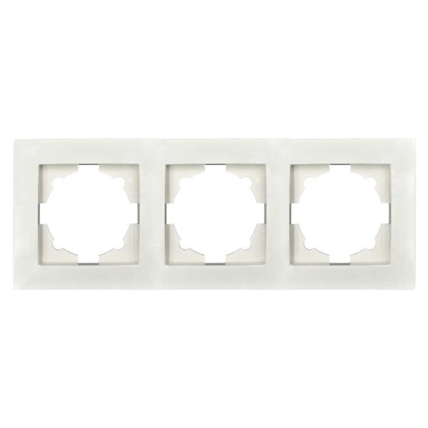 Рамка ELBI VEGA біла 3-на (510-010200-227)