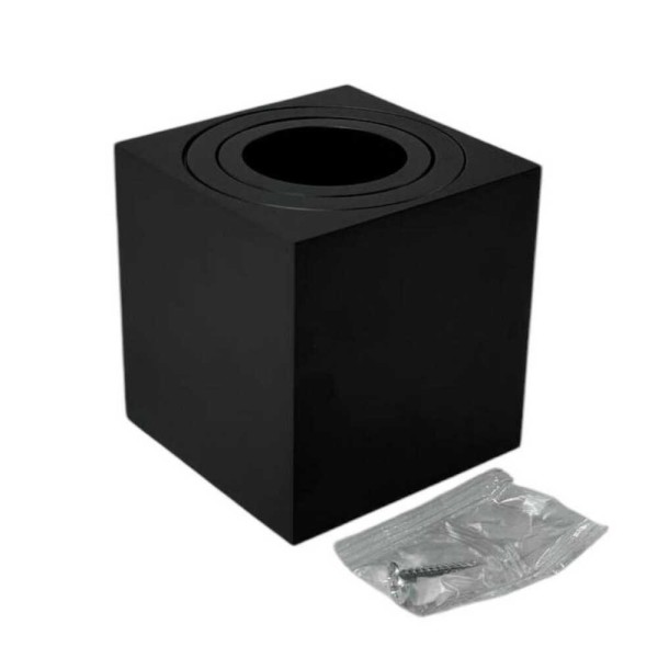 Cветильник точечный накладной MANHATTAN-S GU10 IP20 квадрат черный Violux ( 341102 ) - фото №3