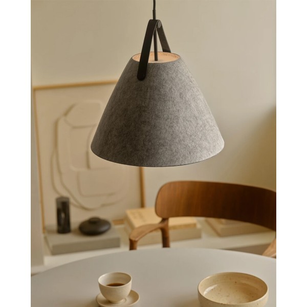 Подвесной светильник, люстра Nordlux 84343010 Strap E27 1x40W IP20 серый - фото №1