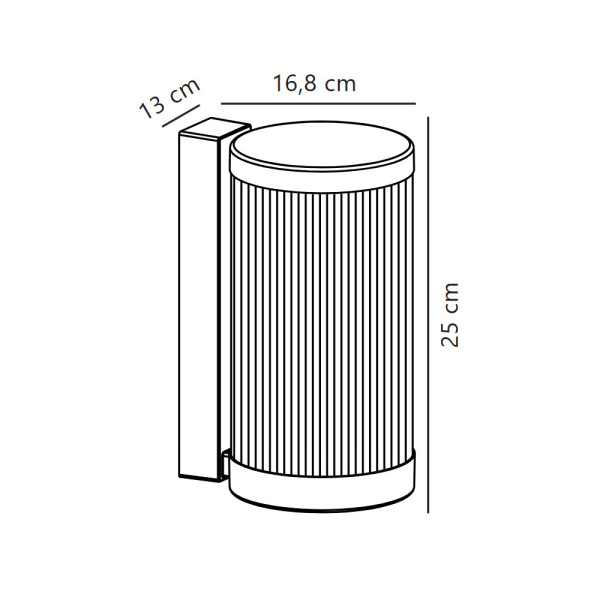 Вуличний світильник Nordlux 2218061008 Coupar E27 1x25W IP54 пісочний - фото №4