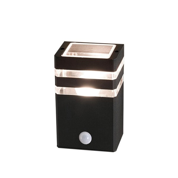 Вуличний світильник з датчиком руху Nowodvorski 7017 Rio Sensor E27 1x10W IP54 чорний