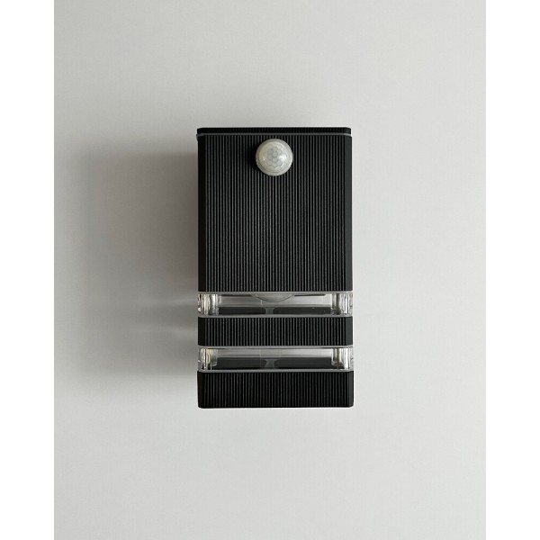 Вуличний світильник з датчиком руху Nowodvorski 7017 Rio Sensor E27 1x10W IP54 чорний - фото №3