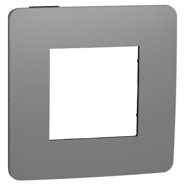 Однопостова рамка Schneider Electric NU280222 (димчасто-сірий/антрацит)