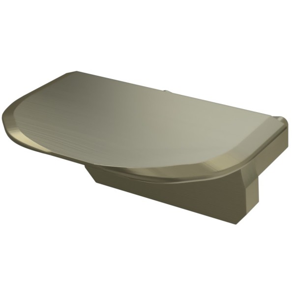 Заглушка Lumines для типа B с отверстием сталь - фото №2