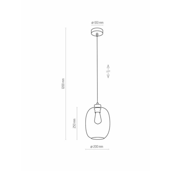 Подвесной светильник, люстра TK lighting 3183 Elio - фото №1