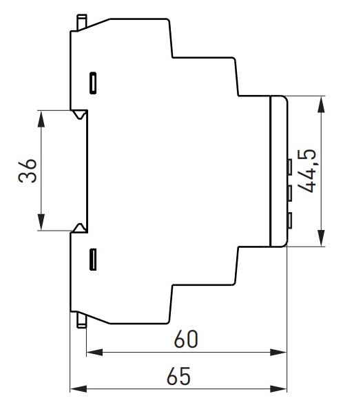 Багатофункціональне реле часу E.Next e.control.t06m (p0690012) - фото №3