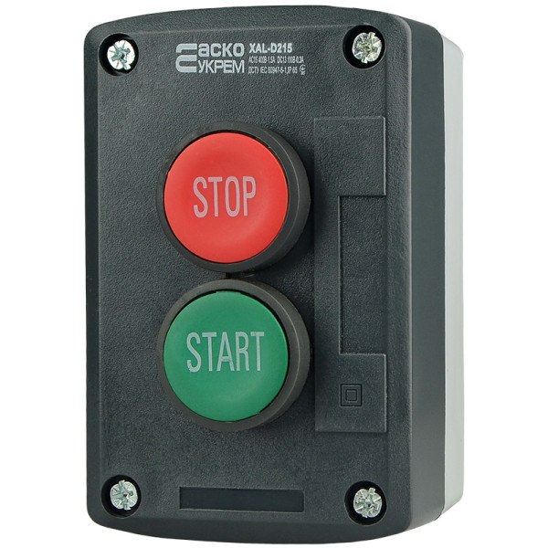 Двомісний пост Аско-Укрем XAL-D215 «Старт-Стоп» (A0140020062)
