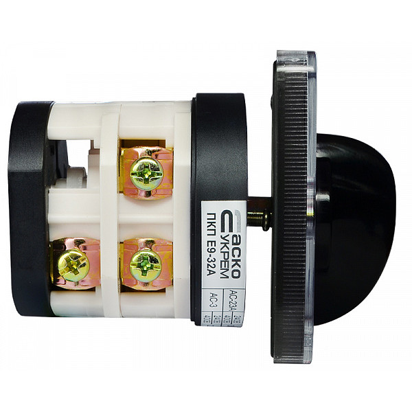 Пакетный переключатель Аско-Укрем ПКП Е9 1-0 3 полюса 32А/2.823 (A0110010034) - фото №1