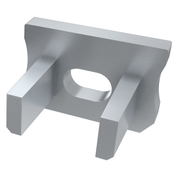 Заглушка Lumines для типа X с отверстием серый - фото №2