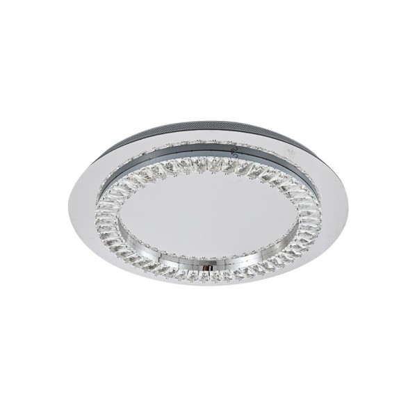 Світильник стельовий Zuma Line 5905316670778 Magnifique LED 1x40W 4000K 2400Lm IP20 сріблястий