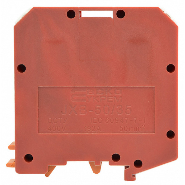 Клеммник Аско-Укрем JXB 50/35 красный (A0130010032) - фото №1