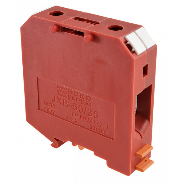 Клеммник Аско-Укрем JXB 50/35 красный (A0130010032) - фото №2