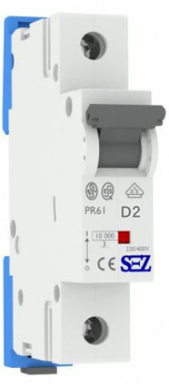 Однополюсный автомат SEZ 61 D 2А (PR61D2А)