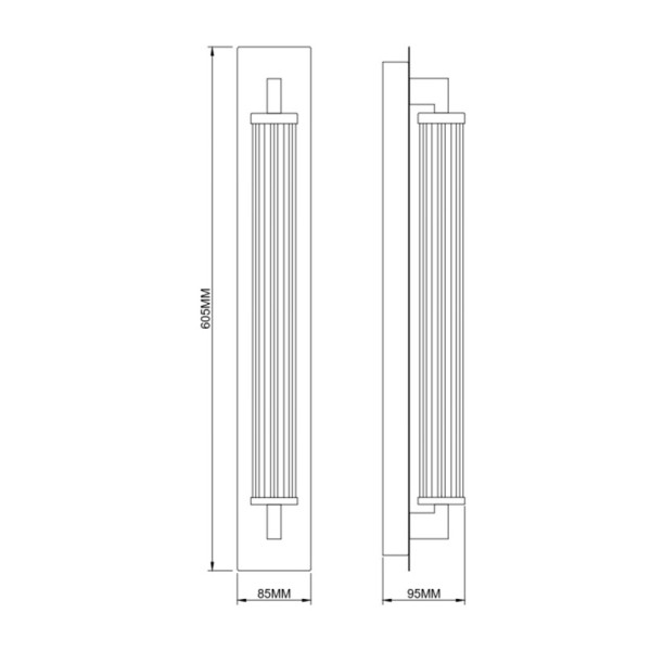 Бра, настенный светильник Zuma Line 5905316693586 Doria LED 1x13W 3000K 341Lm IP44 золотой - фото №1