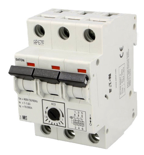 Автомат захисту двигуна Eaton Moeller Z-MS-4,0/3