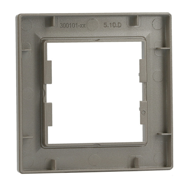 Рамка одинарная бронза Asfora, EPH5800169 - фото №5