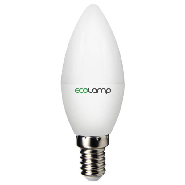 Лампочка Ecolamp C37 6Вт 600Лм 4100К E14