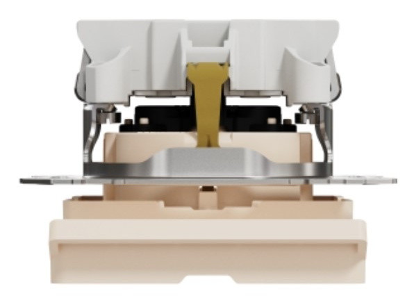 Розетка Schneider Electric Sedna Design & Elementsс заземлением шторками и крышкой бежевая SDD112024 - фото №4