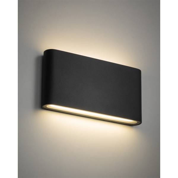 Уличный светильник TK Lighting 18083 Arwena M LED 2x6W 3000K 680Lm IP54 серый - фото №1