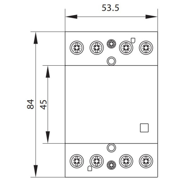Контактор ETI 002464096 RA 63-40 230V AC - фото №2