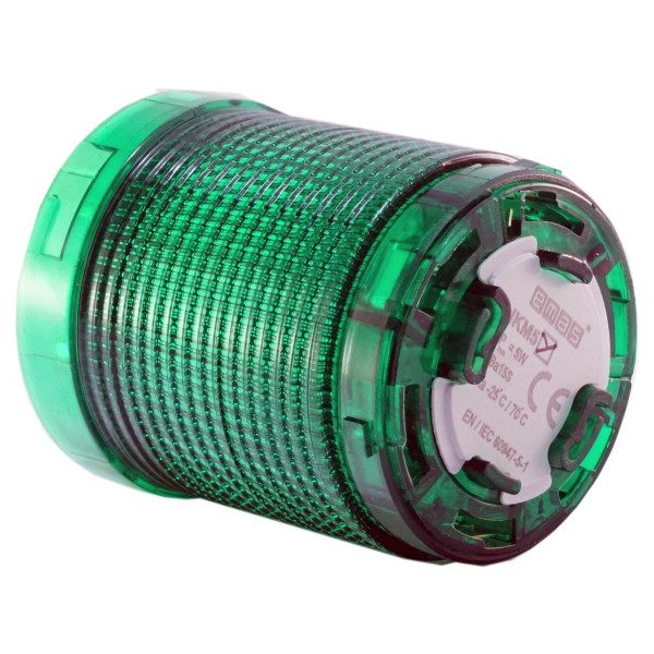 Порожній сигнальний модуль EMAS IKM5Y Ø50 зелений - фото №1