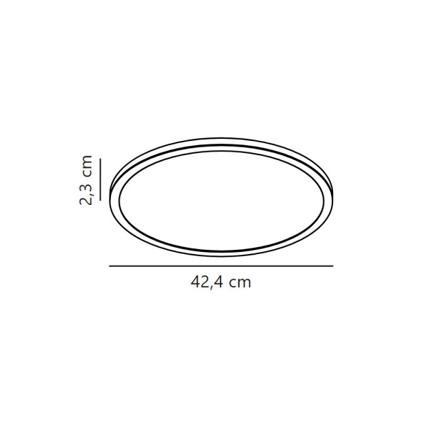 Потолочный светильник Nordlux 2210626101 Oja LED 1x19W 2700K 2200Lm IP20 белый - фото №4