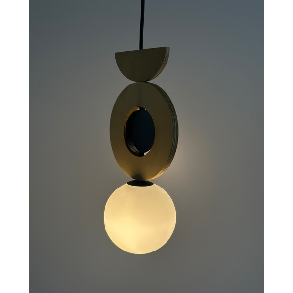 Подвесной светильник, люстра Nowodvorski 11174 Drops Wood B G9 1x12W IP20 бежевый - фото №3