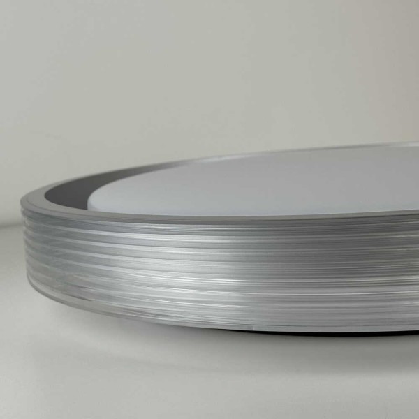 Світильник LED smart HELIX+пульт 60W 3000-6000K IP20 срібний ( 220255 ) - фото №4