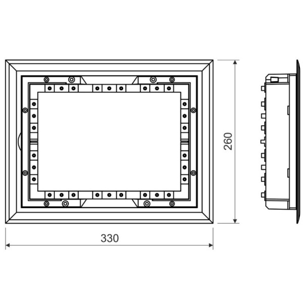 Напольный лючок Kopos 8595057690738 KOPOBOX 80 - фото №2