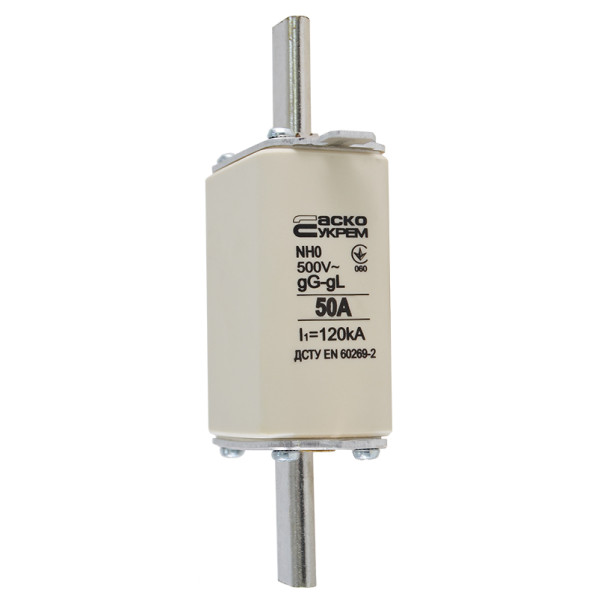 Запобіжник Аско-Укрем NH0 50A gG (A0050010021) - фото №3
