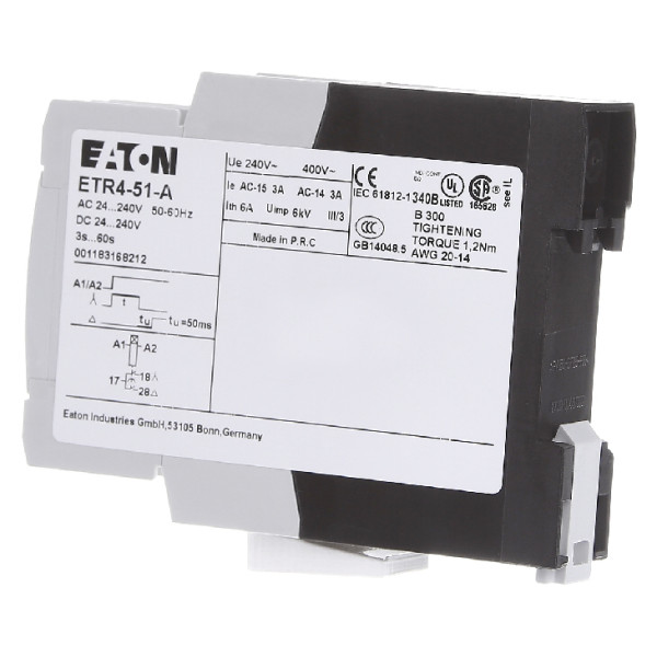 Реле часу запуску зірка-трикутник Eaton Moeller ETR4-51-A - фото №2