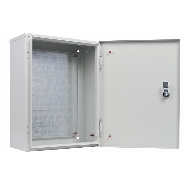 Металевий корпус Аско-Укрем Ubox з монтажною панеллю 400х300х250мм IP31