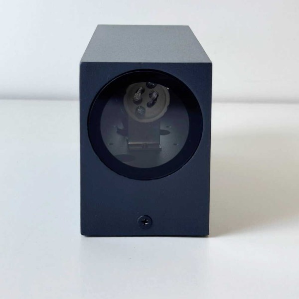 Светильник фасадный Violux POKER-2D 2x35Вт GU10 IP44 антрацит ( 500340 ) - фото №4