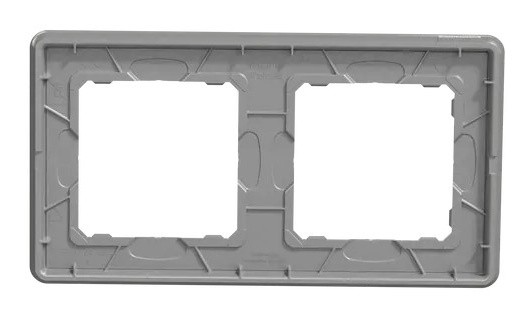 Рамка двойная Schneider Electric Sedna Elements бетон SDD390802 - фото №3