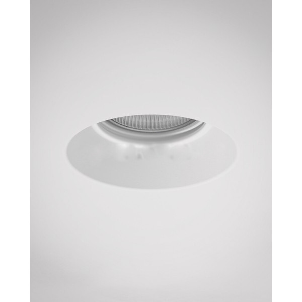 Гіпсовий точковий врізний світильник Agara 01211W СВ 005 GU5.3 1x35W IP20 Wh - фото №1