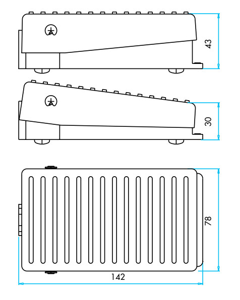 Педаль Emas PDP2 - фото №1