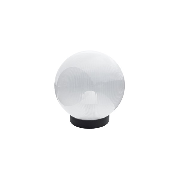 Светильник садово-парковый SFERA 200мм белый призм 20W Е27 IP44 Violux ( 503120 )