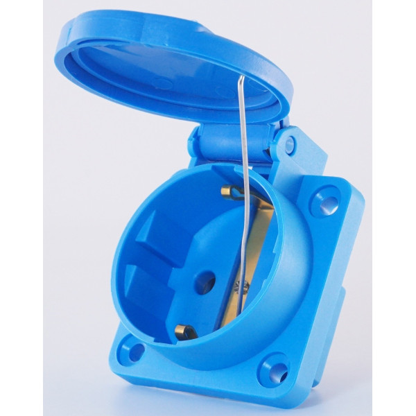 Встраиваемый силовой разъём SEZ VZ 16 S (VZ16S) - фото №1