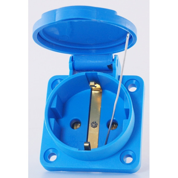 Встраиваемый силовой разъём SEZ VZ 16 S (VZ16S) - фото №2