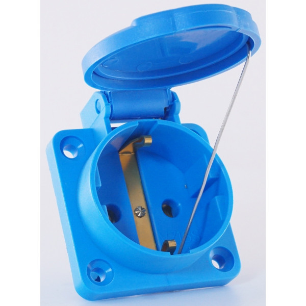 Встраиваемый силовой разъём SEZ VZ 16 S (VZ16S) - фото №3