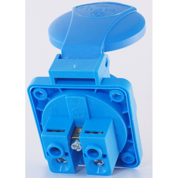 Встраиваемый силовой разъём SEZ VZ 16 S (VZ16S) - фото №5