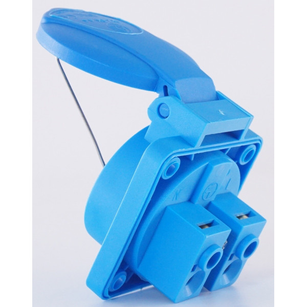 Встраиваемый силовой разъём SEZ VZ 16 S (VZ16S) - фото №6