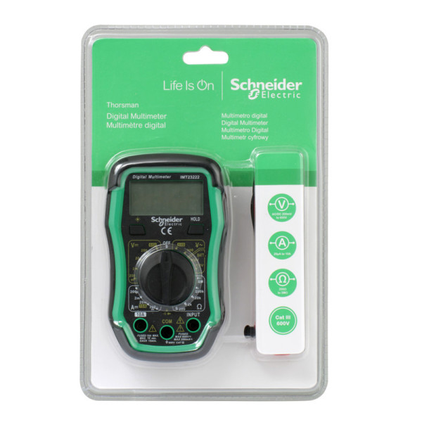 Цифровий мультиметр Schneider electric IMT23222 III категорії 600В - фото №2