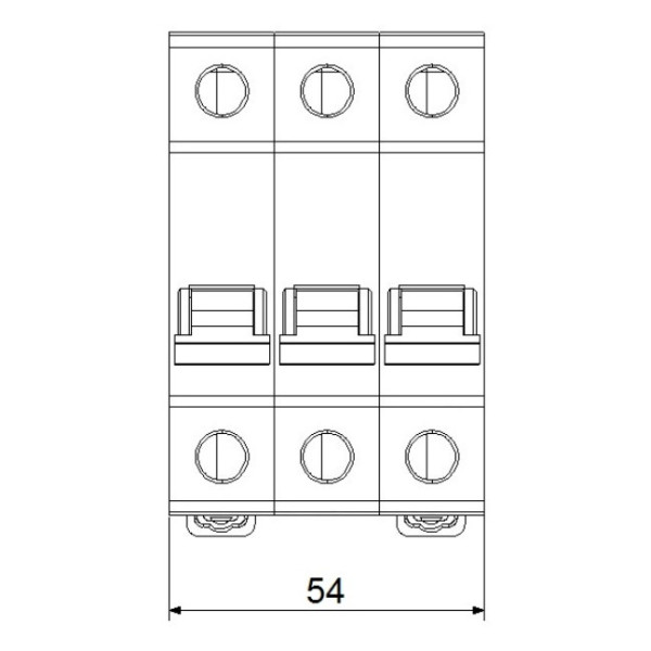 Вимикач навантаження Schrack AZ200203 100А 3P - фото №6