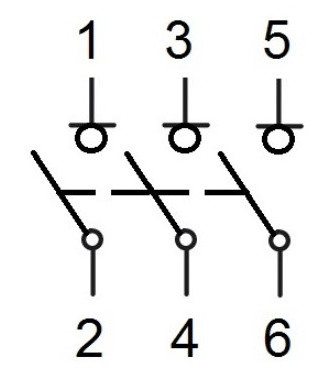 Вимикач навантаження Schrack AZ200203 100А 3P - фото №7