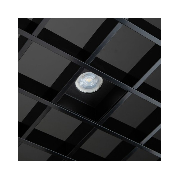 Точечный светильник для потолка Грильято Imperium Light 721110.05.05 Griliato GU10/GU5.3 1x50W IP20 Черный - фото №1