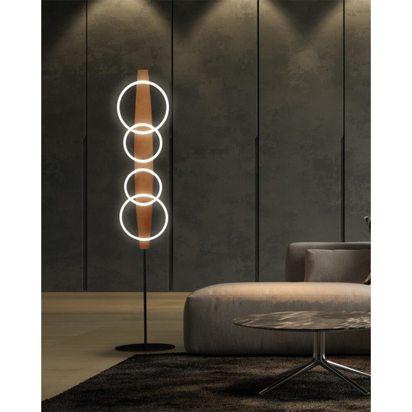 Торшер Goldlux 334299 Melisa LED 1x25W 4000K 2850Lm IP20 бежевый - фото №1