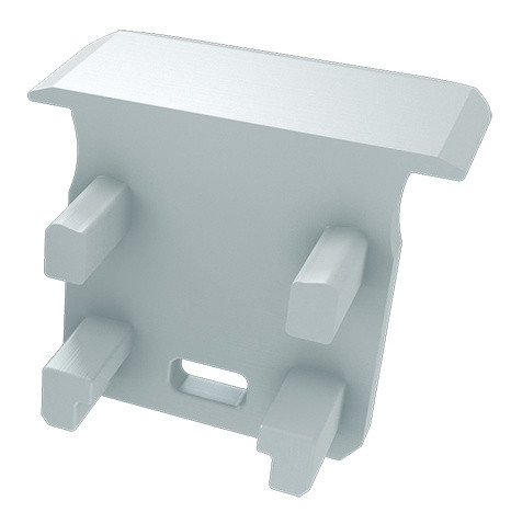 Заглушка Lumines для типа G с отверстием белый - фото №1