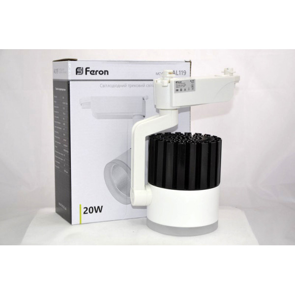 Світильник трековий Feron AL119 20Вт 4000К білий - фото №15