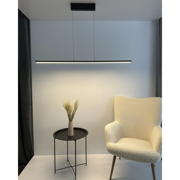 Подвесной светильник, люстра Nowodvorski 10363 Bar LED S 1x27W 3000K 1200Lm IP20 черный - фото №1